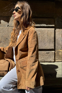 Blazer Camoscio