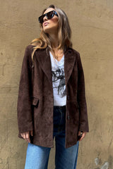 Blazer Camoscio