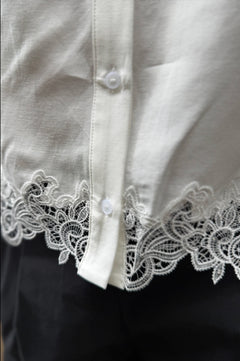 Camicia Smanicata Ricamo