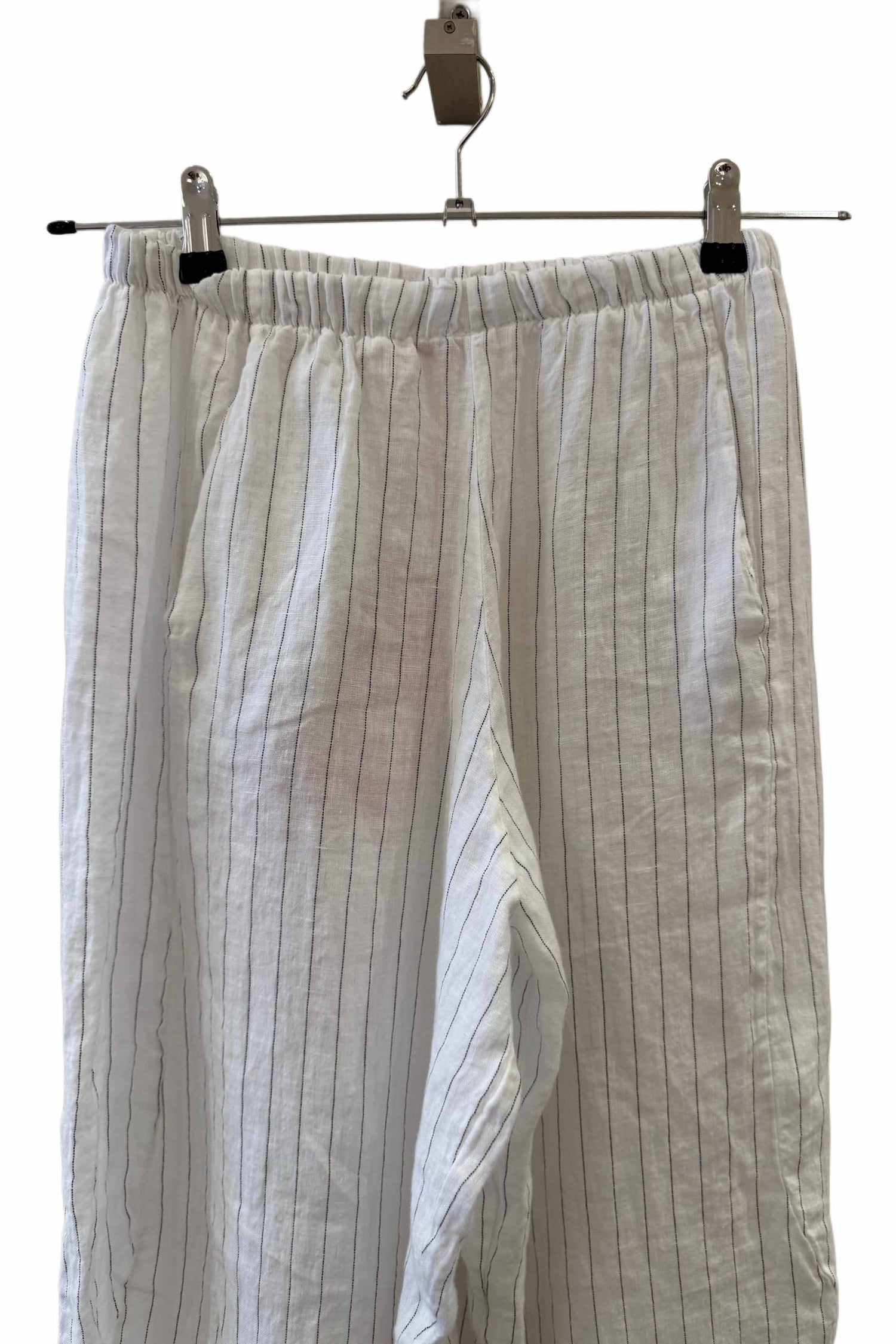 Pantalone Gessato Gaucho Lino