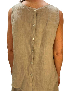 Top Lino Reversibile