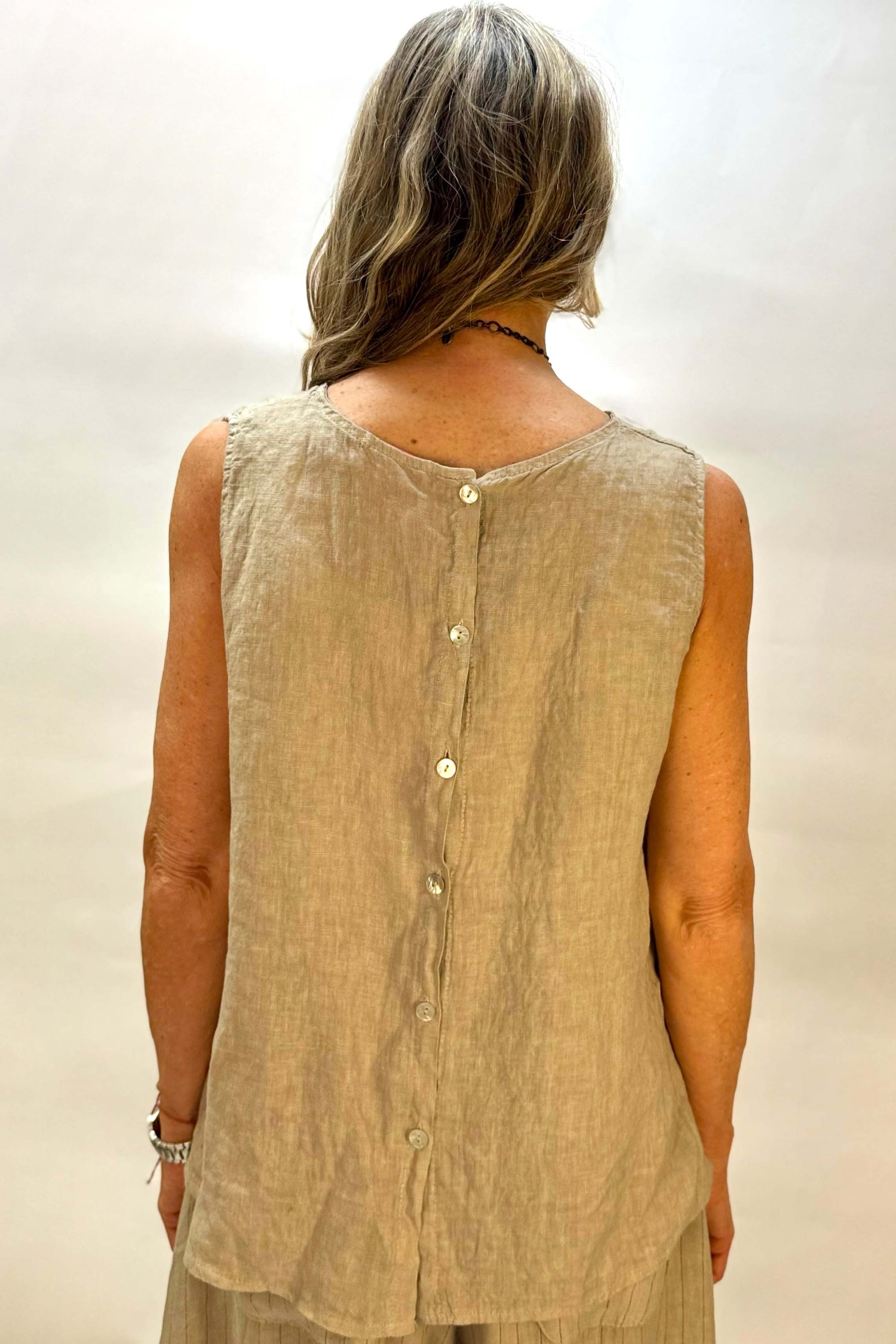 Top Lino Reversibile
