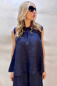 Top Lino Reversibile