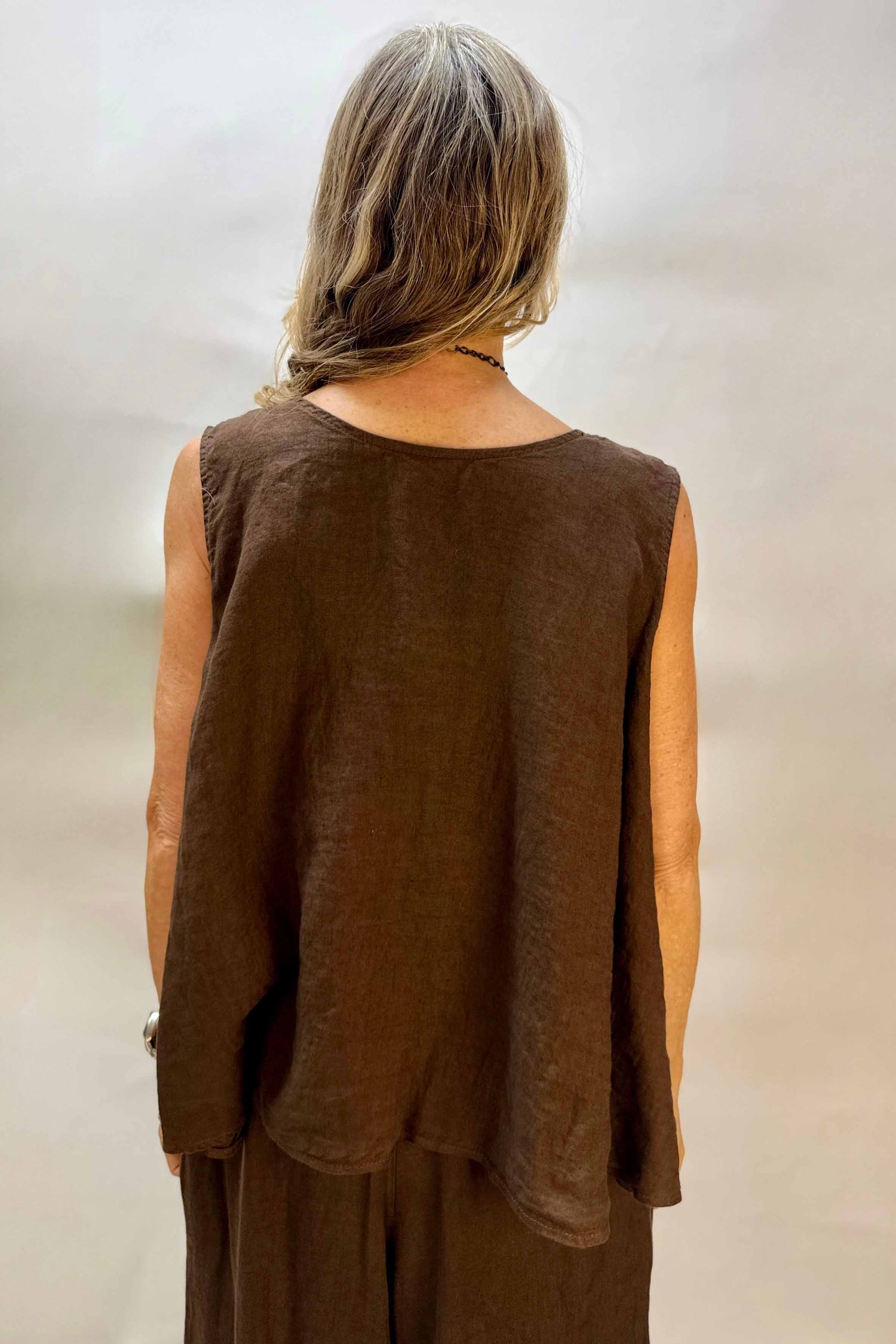 Top Lino Reversibile