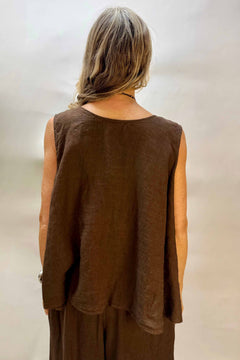 Top Lino Reversibile