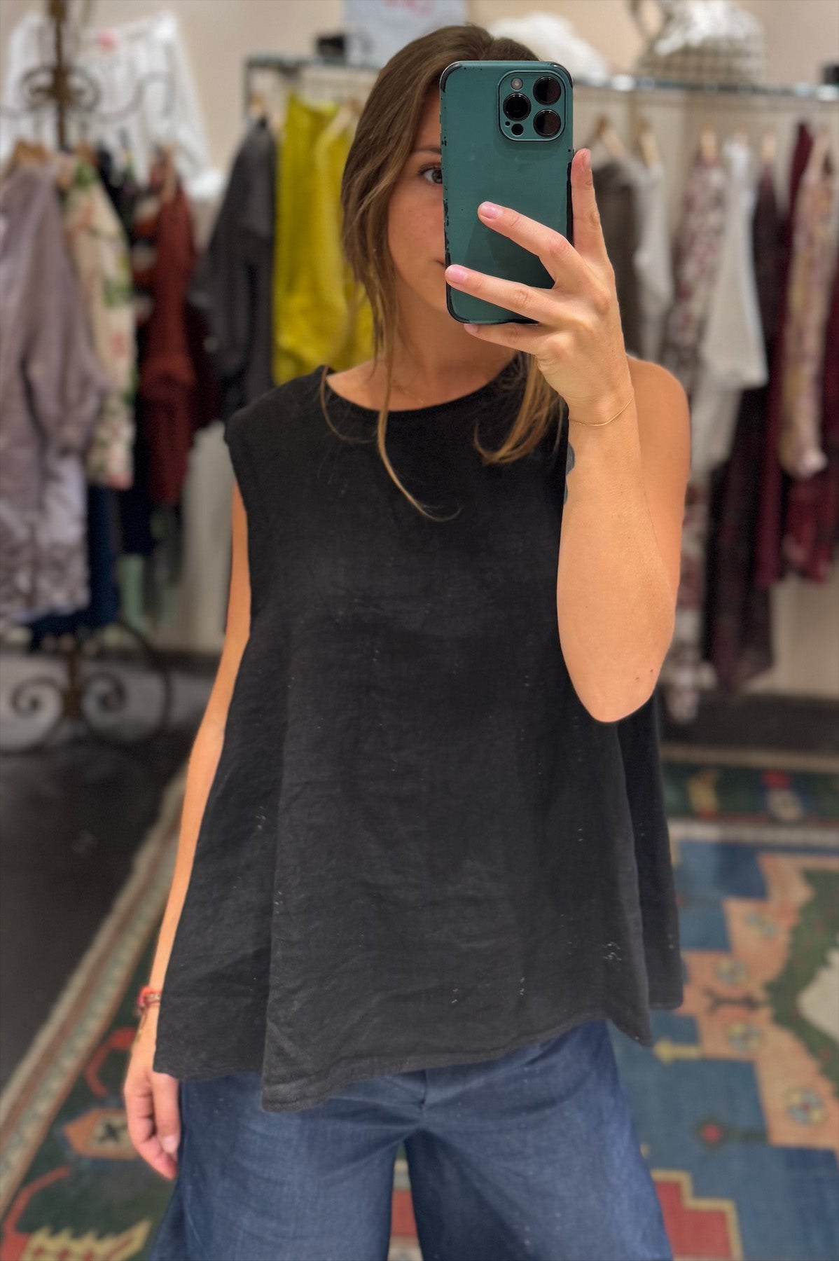 Top Lino Reversibile