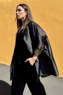 Giacca Kimono Nera