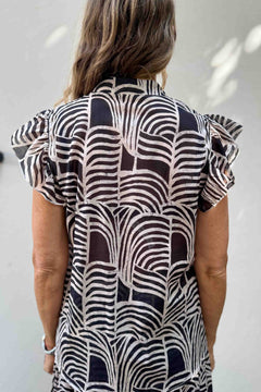 Camicia Maniche Volant