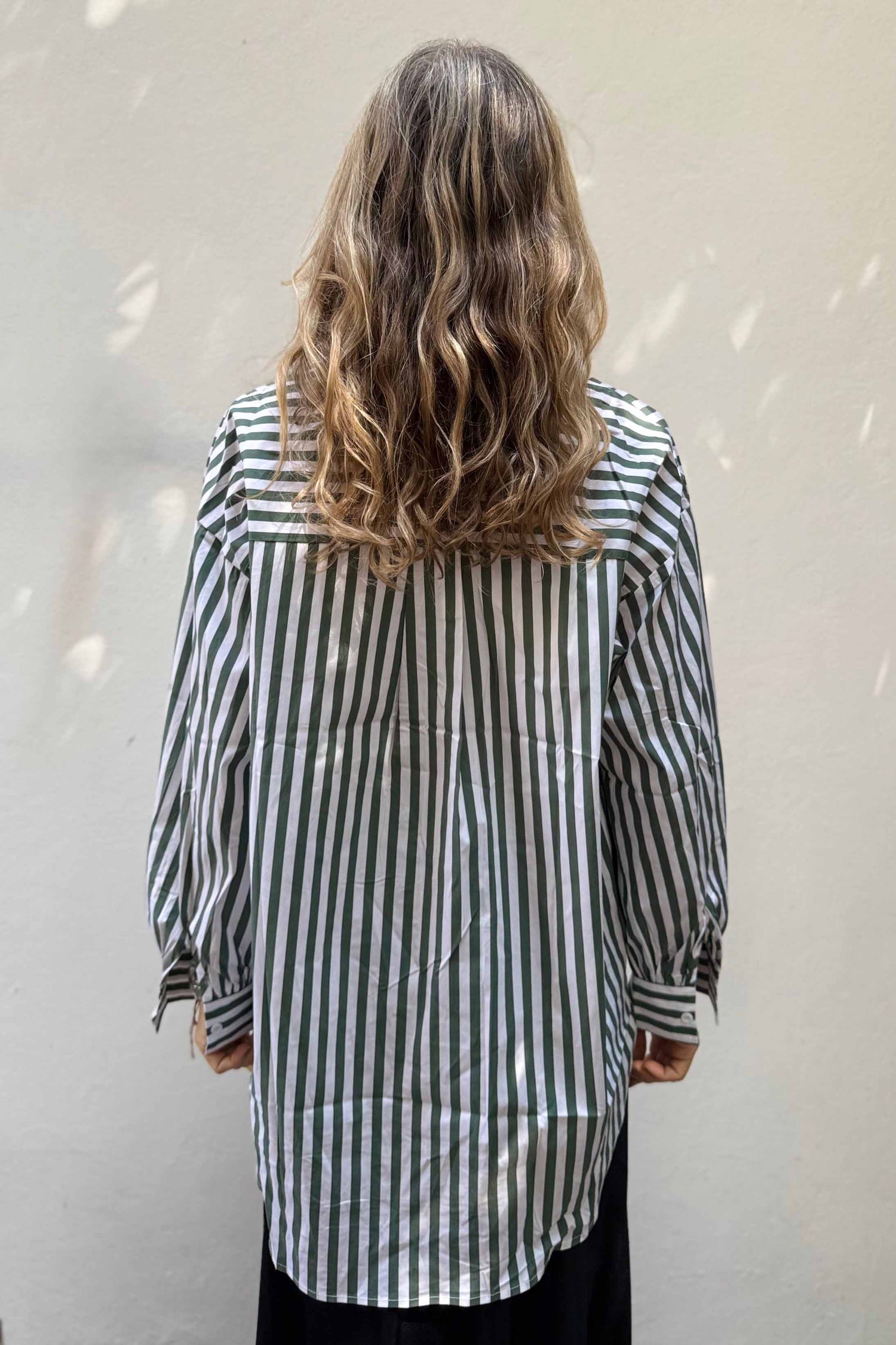 Camicia Uomo Righe Cotone