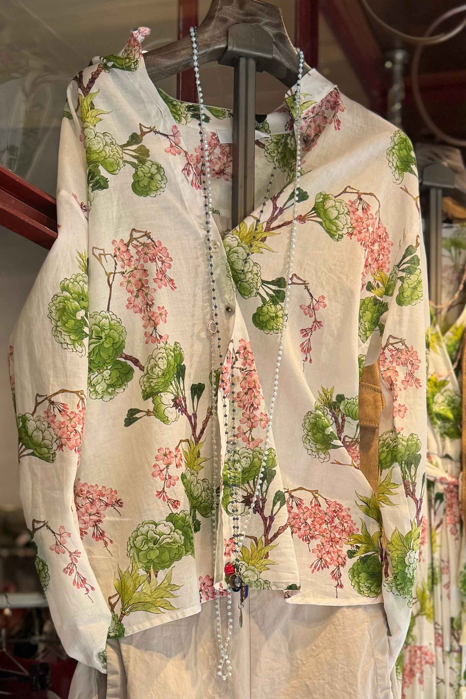 Camicia in mussula di Cotone