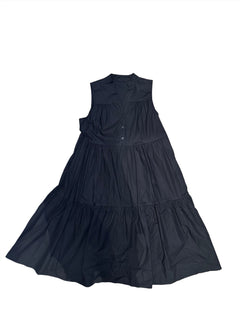 Abito Midi in cotone con balze