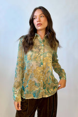 Camicia Tessuto Devoré