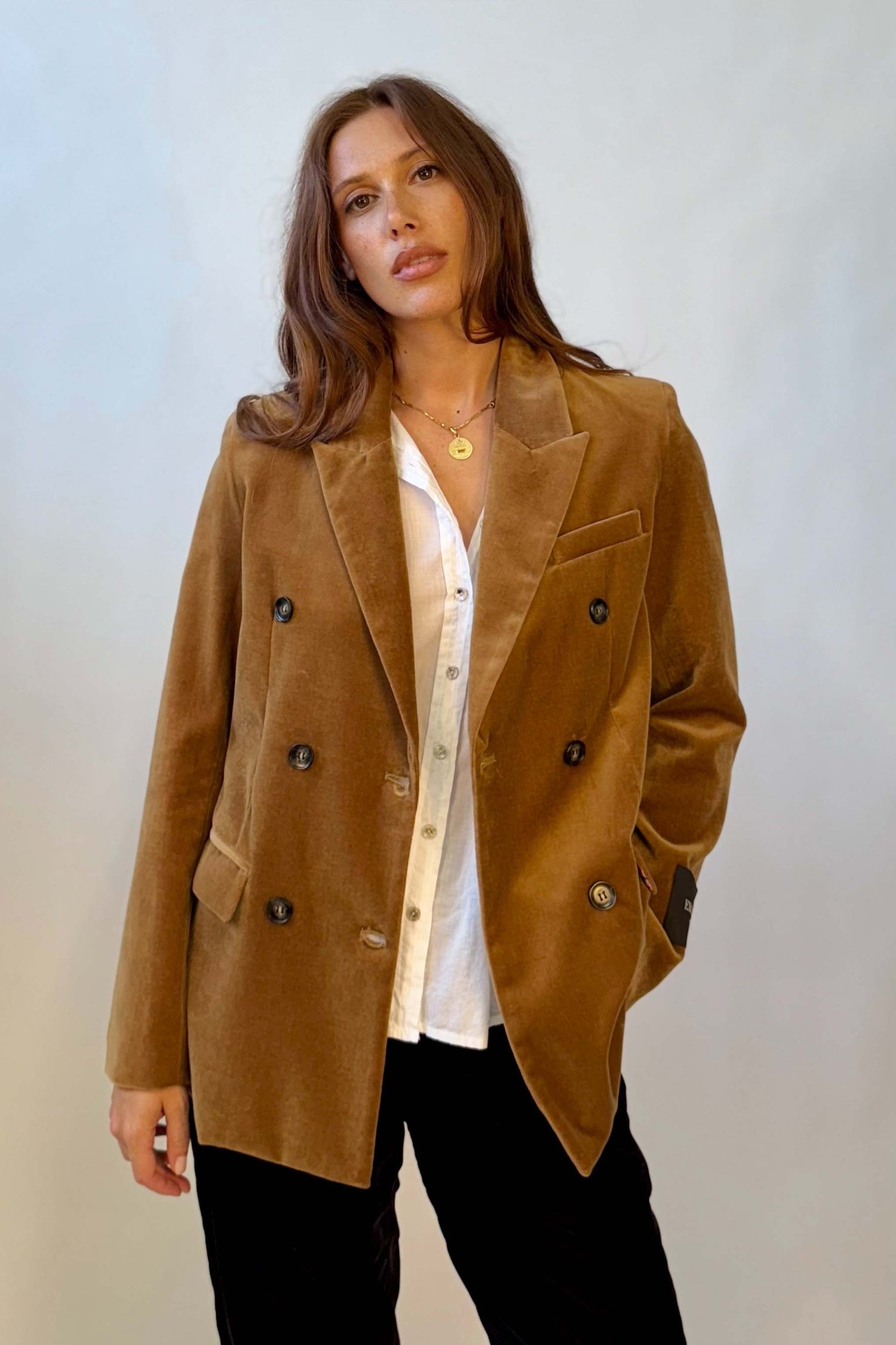 Blazer Fustagno Doppiopetto