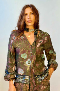 Camicia con Fiocco Removibile