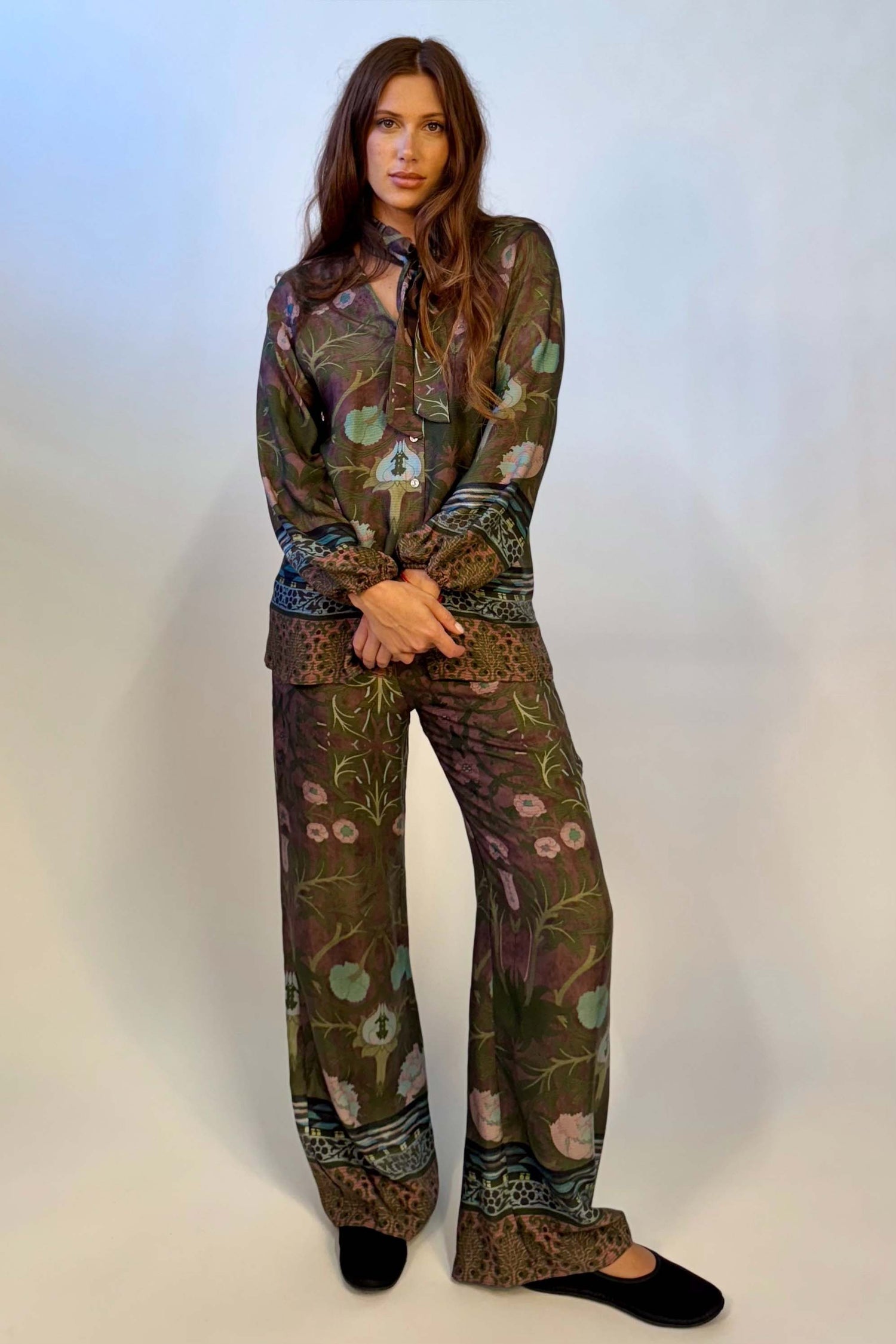 Pantalone Viscosa Fantasia