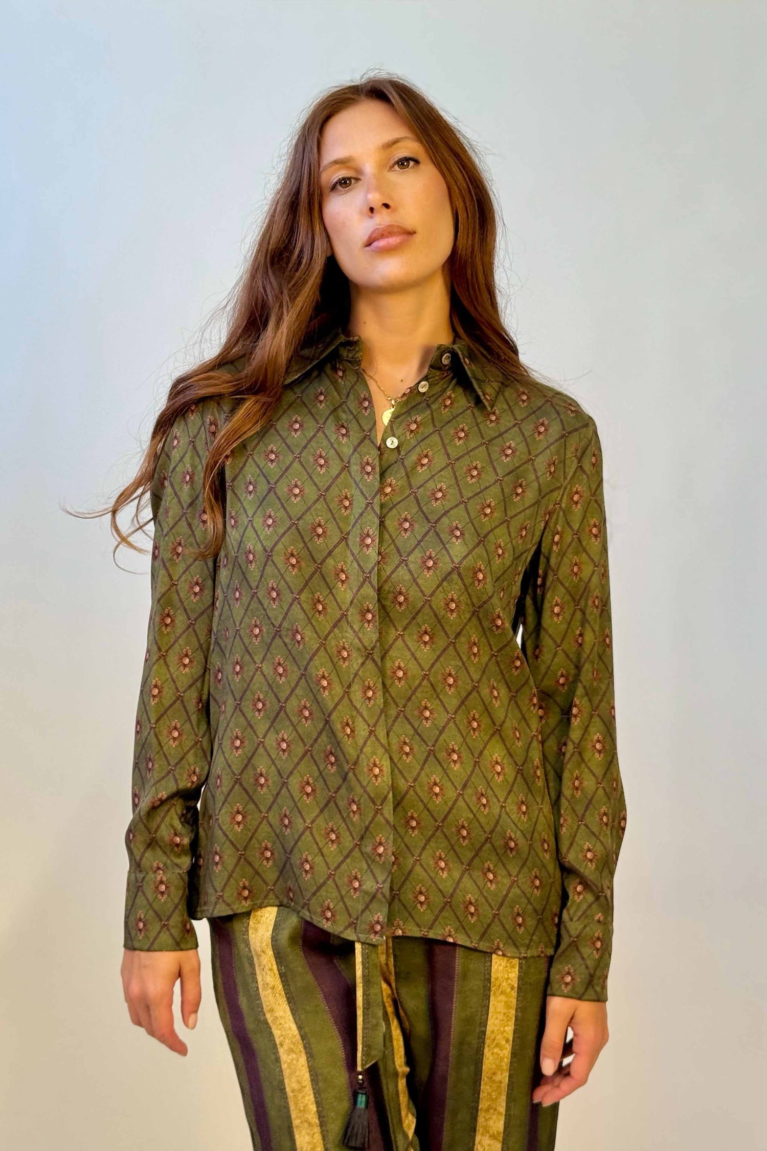 Camicia Uomo Fantasia