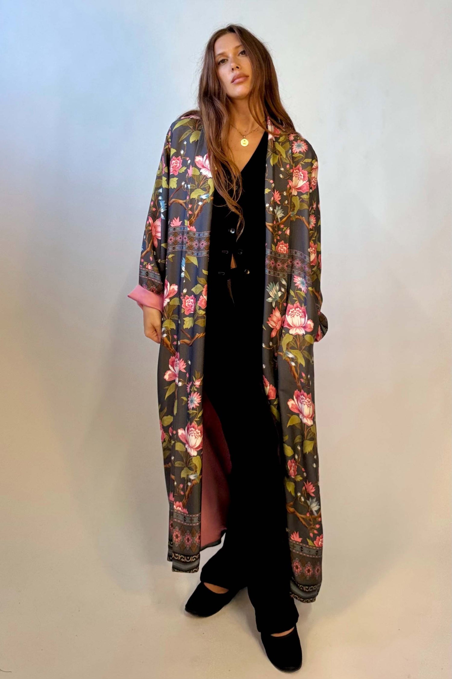 Kimono Viscosa Peonie