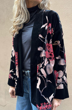 Giacca Kimono Devorè