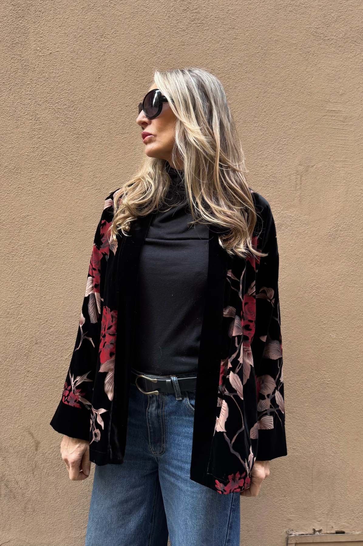 Giacca Kimono Devorè