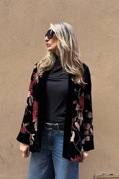 Giacca Kimono Devorè