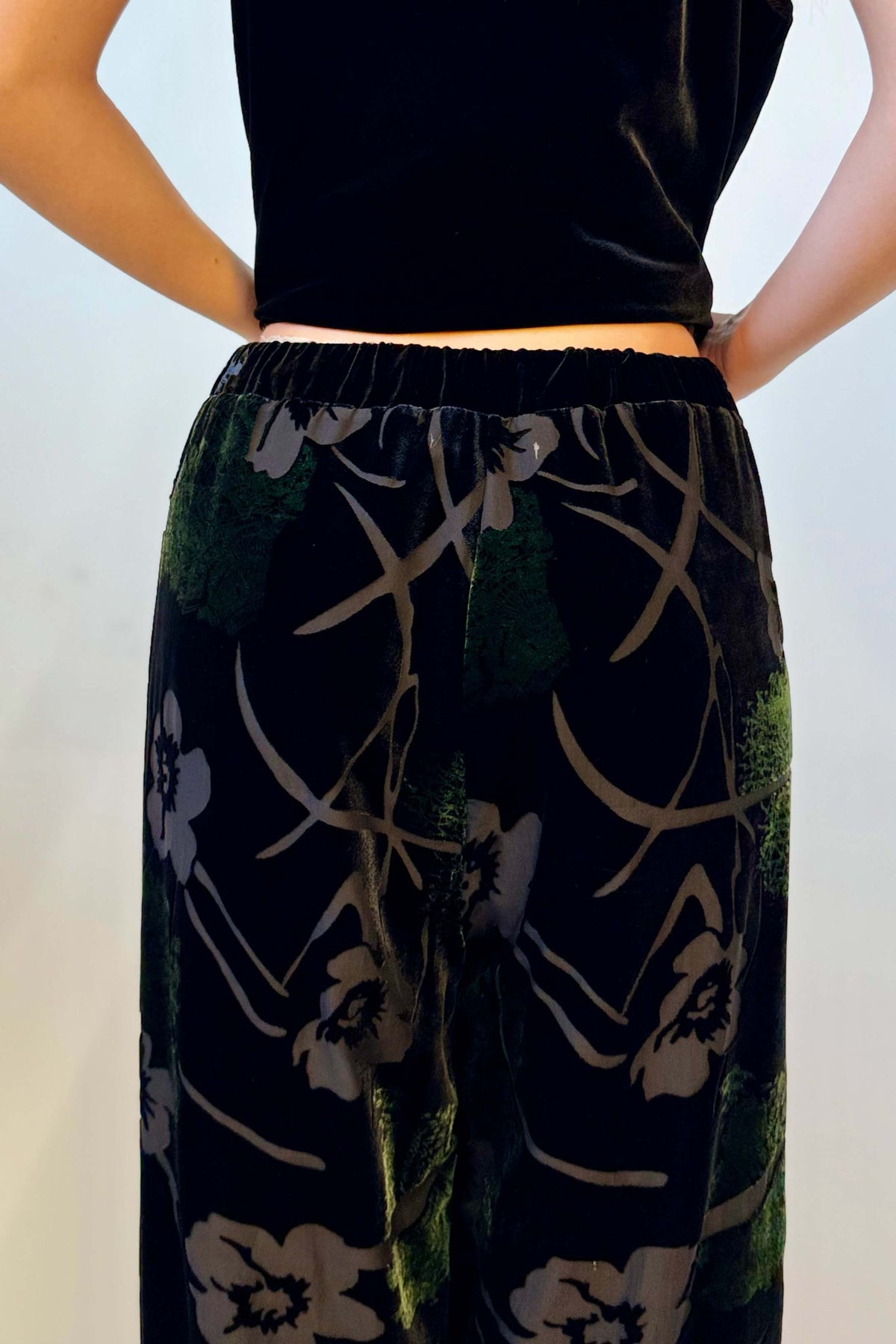 Pantalone Velluto Devoré