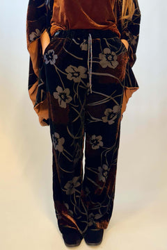 Pantalone Velluto Devoré
