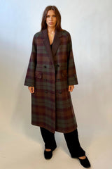 Cappotto Scozzese Marrone