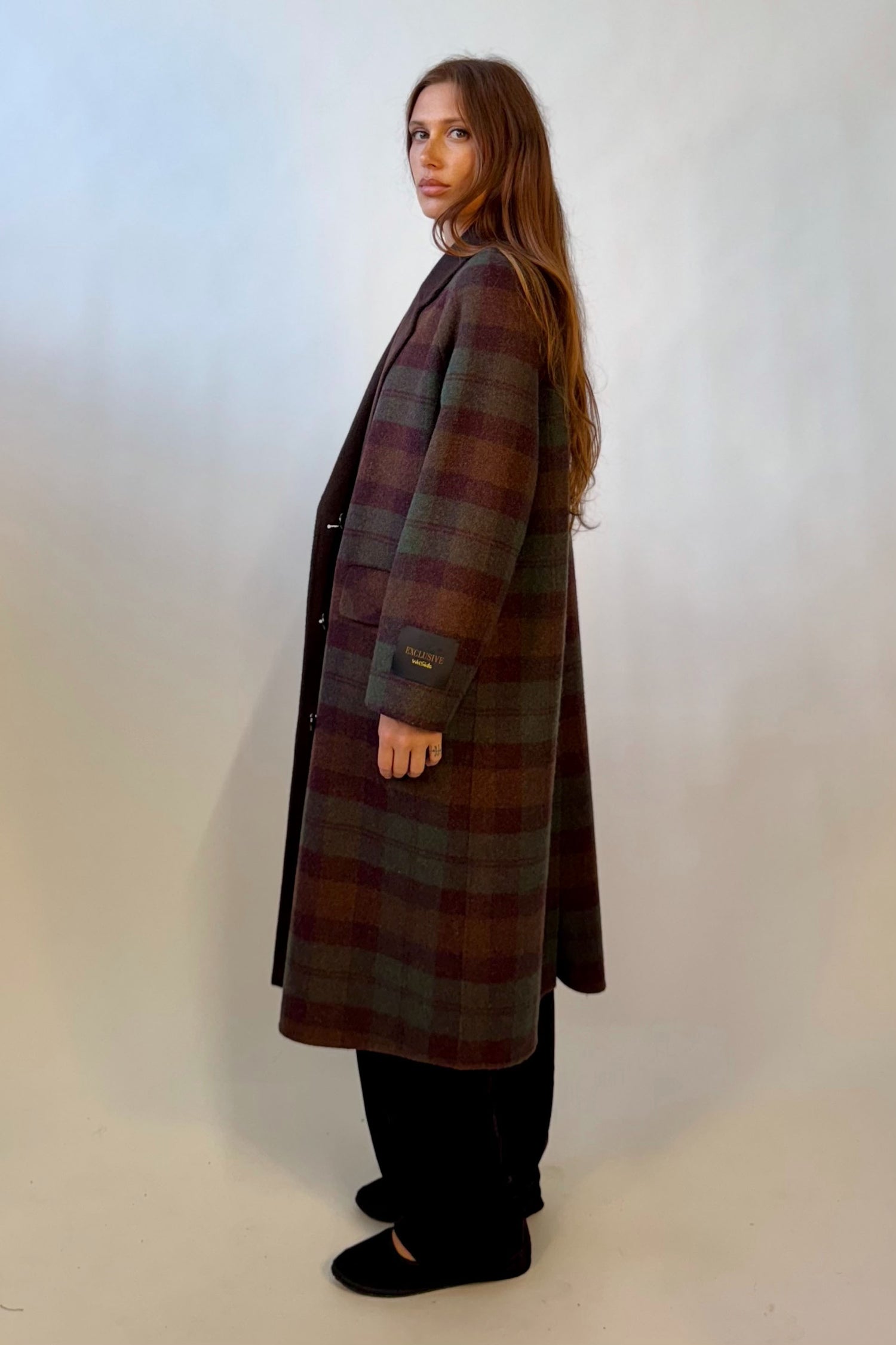 Cappotto Scozzese Marrone