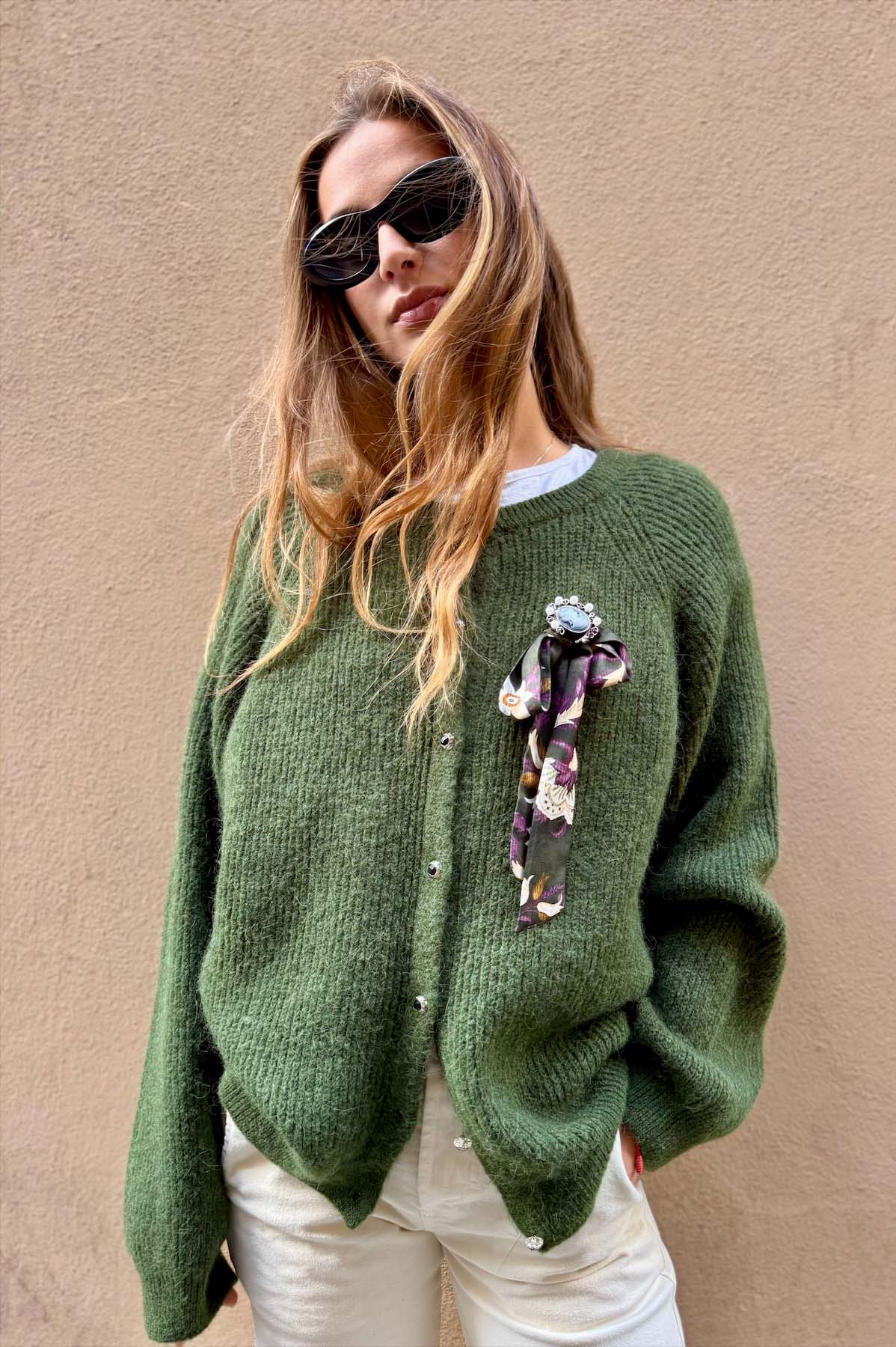 Cardigan Tinta Unita