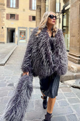 Stola Eco Pelliccia Dark