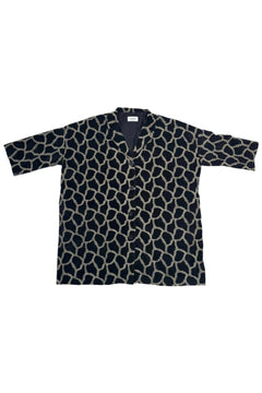 Giacca Kimono Velluto Operato