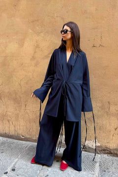 Abito Kimono Corto Onice