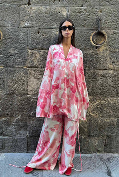 Abito Kimono Corto Flora