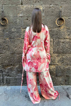 Abito Kimono Corto Flora