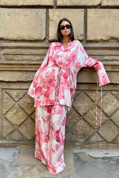 Abito Kimono Corto Flora