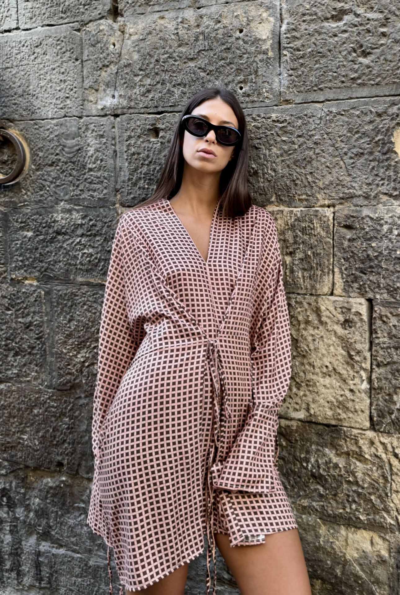 Abito Kimono Corto Agata