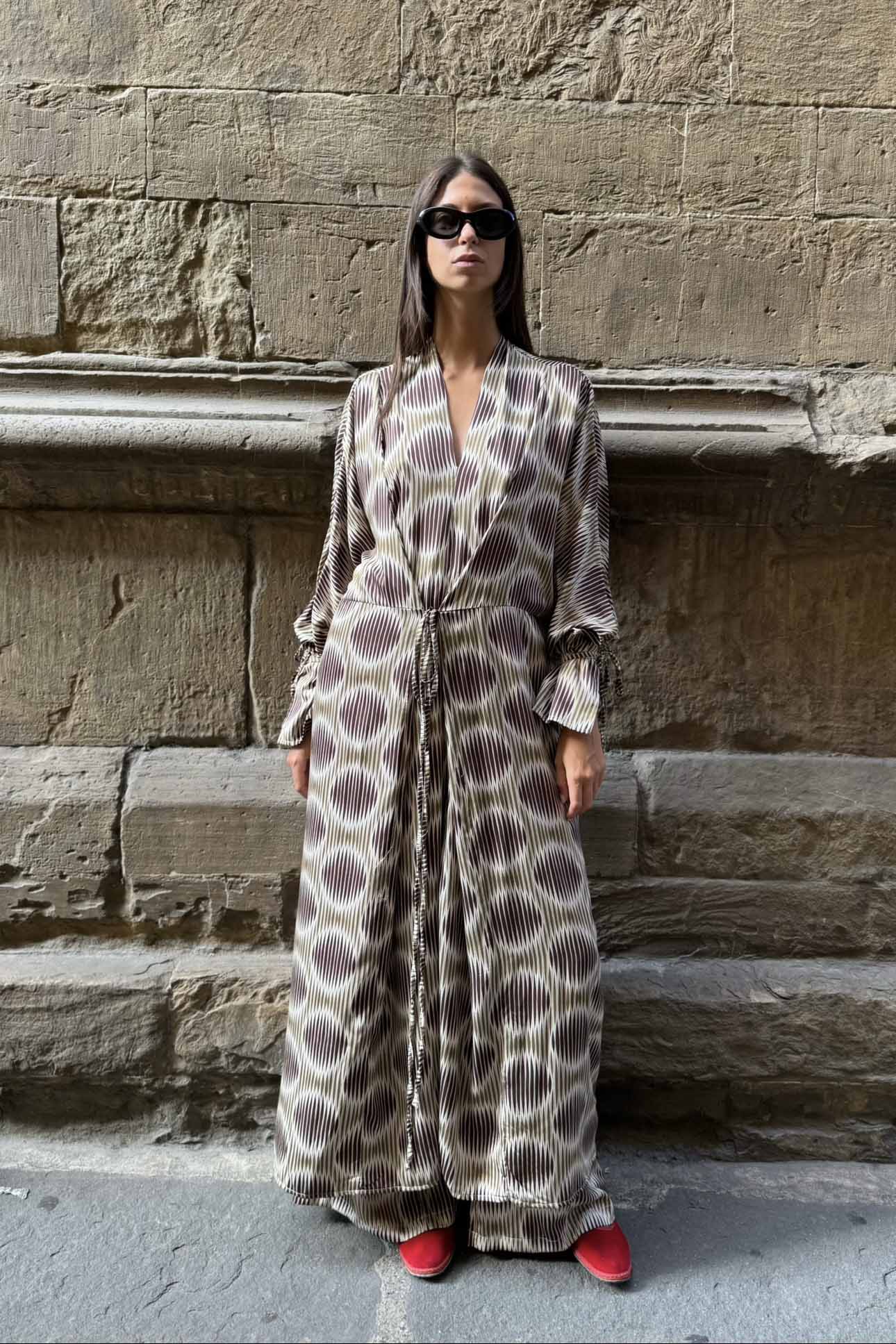 Pantalone a completo kimono Ambra