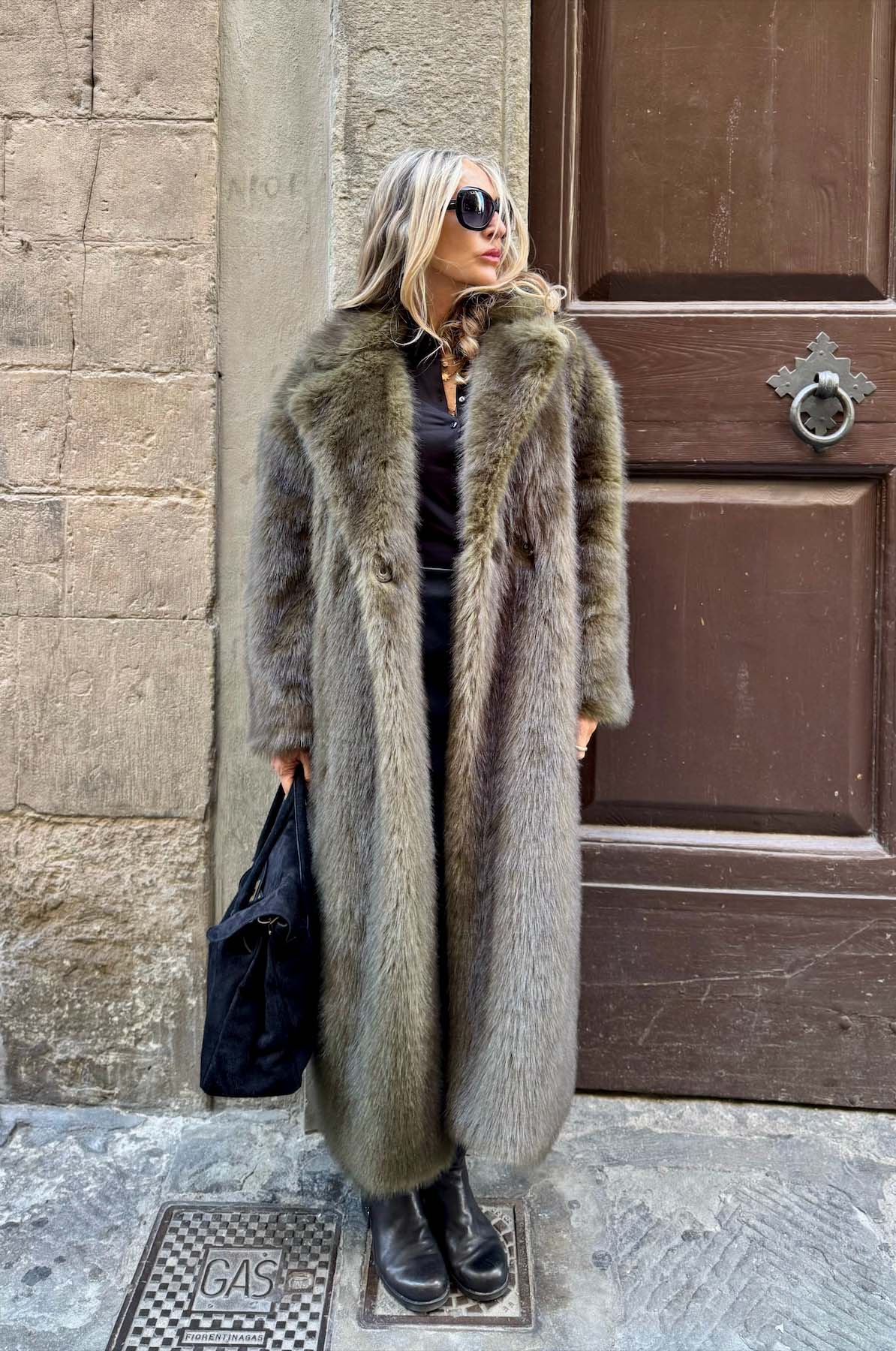 Cappotto Ecopelliccia