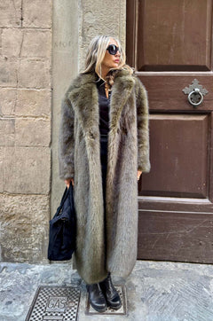 Cappotto Ecopelliccia