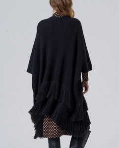 Poncho in Maglia