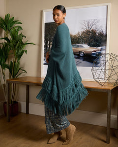 Poncho in Maglia