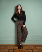 Pantalone Elasticizzato Micro fantasia