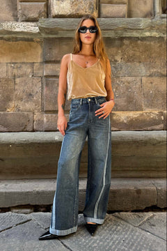 Jeans bande laterali