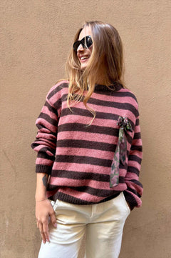 Maglia Riga Paricollo