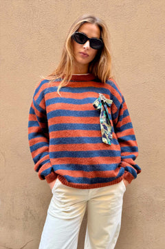 Maglia Riga Paricollo