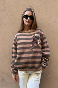 Maglia Riga Paricollo