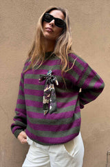 Maglia Riga Paricollo