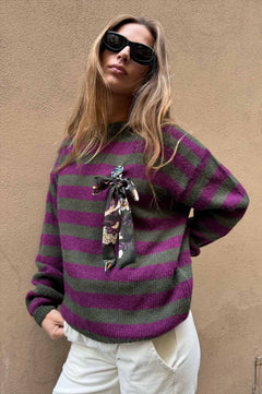 Maglia Riga Paricollo