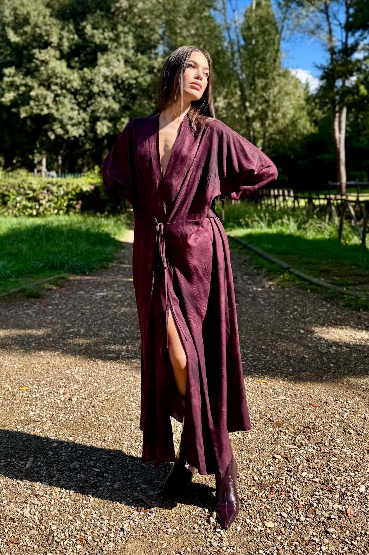 Abito Kimono Rubino