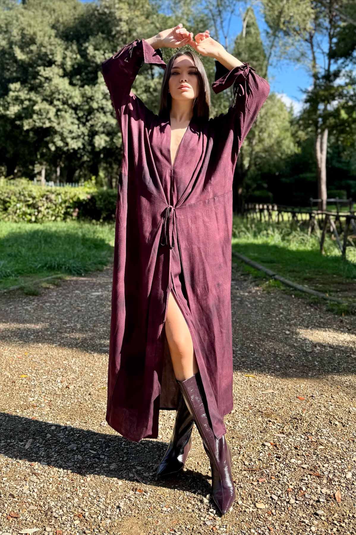 Abito Kimono Rubino